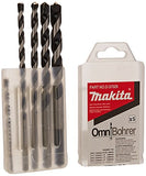 Juego de Multibrocas, 3/16", Makita D37029 1/4", 5/16", 3/8", 1/2", 5 Piezas
