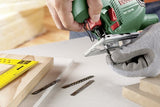 Bosch Home and Garden 0.603.3A0.500 Sierra de calar, 600 W, 240 V, 530 W, 75 mm profundidad de corte