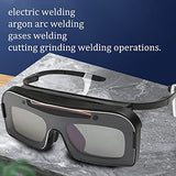 Leeofty Soldadores automáticos de luz Variable Gafas de Soldadura Soldadura Protecciones antideslumbrantes Gafas de Soldadura Profesionales Soldadores de Utilidad Herramientas de Soldadura
