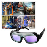Funien Soldadores automáticos de luz Variable Gafas de Soldadura Soldadura Protecciones antideslumbrantes Gafas de Soldadura Profesionales Soldadores de Utilidad Herramientas de Soldadura