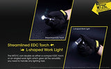 Nitecore MT21C - Linterna Ajustable (1,000 lúmenes, 90 Grados), Color Negro