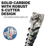 Broca de martillo giratorio de carburo SDS-max Speed-X de 1 pulgada x 29 pulgadas para perforación de hormigónBOSCH HC5054 -