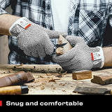 NoCry Cut Resistant Gloves - High Performance Level 5 Protection, Food Grade. Size Small, Free Ebook Included!