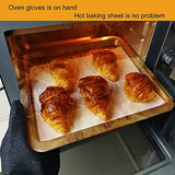 Guantes de soldador  , resistentes al calor, 14 pulgadas, 1244 °F, guantes de horno, ahumador, barbacoa para manejar alimentos calientes en tu freidora/impermeable/ignífugo
