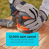 BLACK+DECKER Lijadora orbital aleatoria de 20 V MAX*, inalámbrica (BDCRO20C)