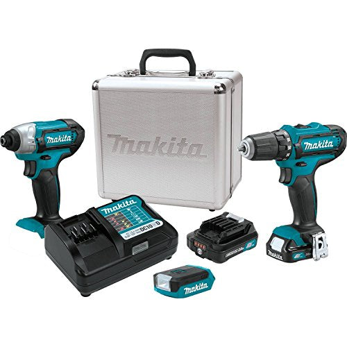 Juego de herramientas Makita CT321RX 12 V Max CXT - Litio inalámbrico (3 unidades) Combo Kit (2.0Ah)
