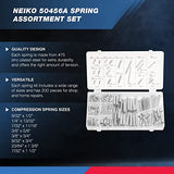 Neiko® 50456A Spring Assortment for Light Repairs, Steel Zinc Plated | 200-Piece Set