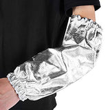 Mangas de soldadura, Protector de Manga del Brazo, Guantes Protectores de Cubierta del Brazo, Manga de Brazo de Seguridad de 1000 ° C Resistente a Altas Temperaturas, Protección para el Procesamiento de Metales