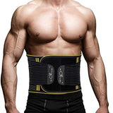Cinturón de apoyo lumbar SZ-Climax – Baza de espalda para mujeres y hombres – Cinturón de apoyo de cintura con tira de resorte de metal extraíble para alivio del dolor de espalda, ciática, estenosis espinal, escoliosis o hernia de disco