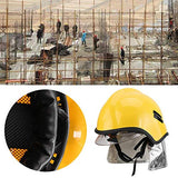 Casco de Rescate, Casco de Bombero Resistencia a Altas temperaturas de Alta Resistencia para Uso en Incendios