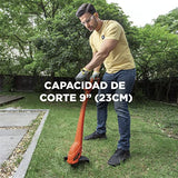 BLACK+DECKER Desbrozadora 9 Pulgadas 350W GL350-B3