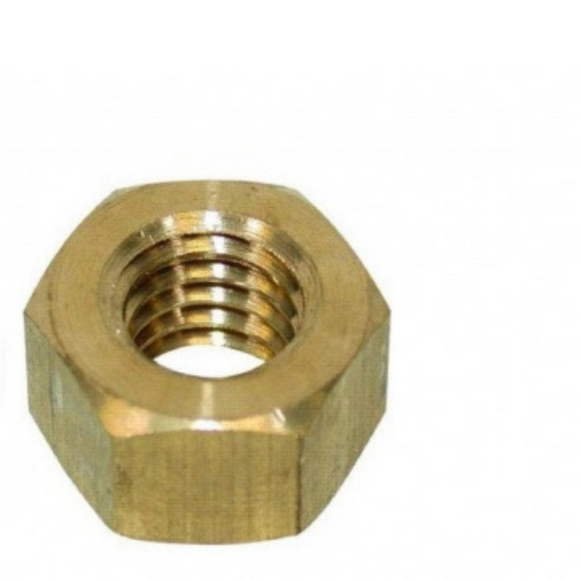 TUERCA HEXAGONAL NC LATÓN    3/4-10
